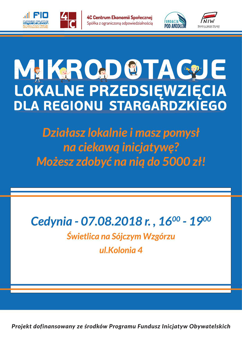 Mikrodotacje - spotkanie w Cedyni
